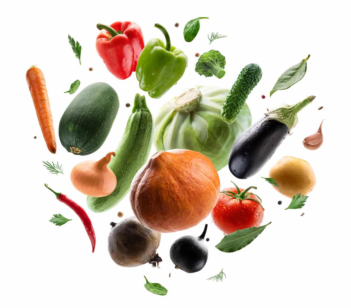 Fresh produce background